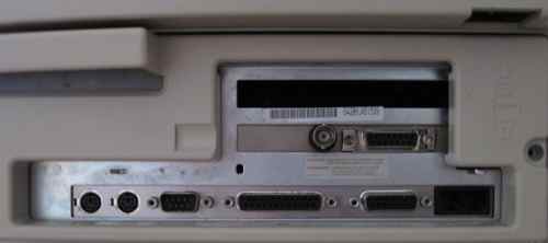 [Compaq Presario 433 back connectors picture]