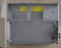 Compaq Presario 433's empty motherboard drawer