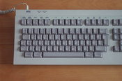 Keyboard, left view